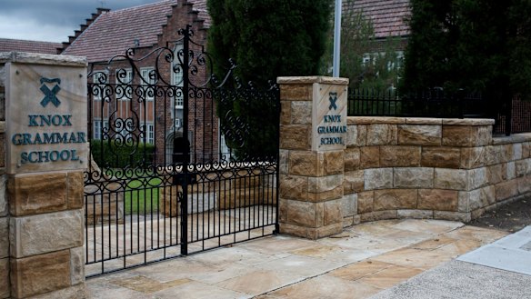 An unnamed solicitor had recommended the destruction of documents at Knox Grammar school.