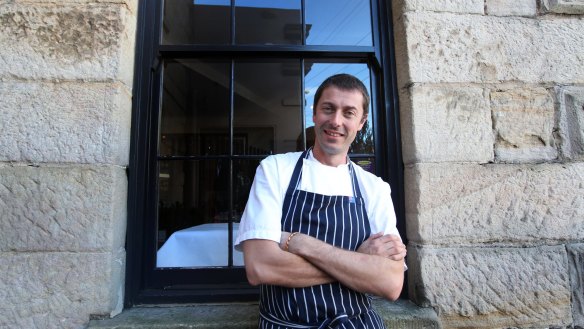 Chef Matt Kemp in his Restaurant Balzac days in 2011.