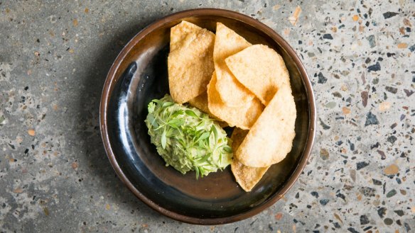 King prawn guacamole at Gogyo. 