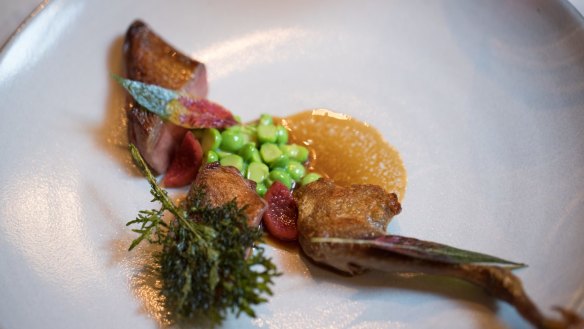 The go-to dish of roast squab.