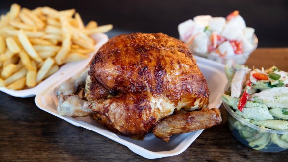 Old-school chook from Dulwich Hill Chicken Shop.