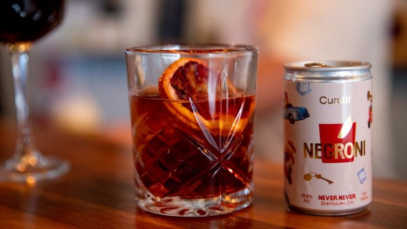 Few things are as satisfying as sipping a citrus peel-doused negroni.