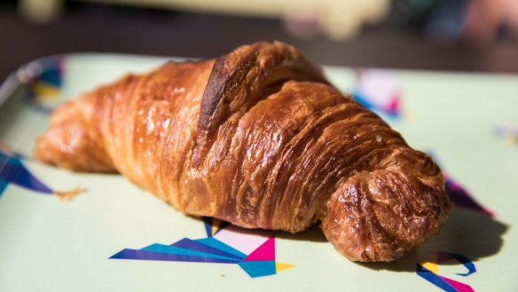 Buttery croissant at Ble Sucre.