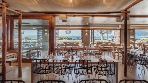 Shoal Bay's Atmos restaurant channels Mykonos.