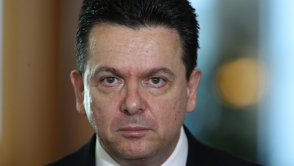 Nick Xenophon hopes he's not Greek. Or Cypriot. 