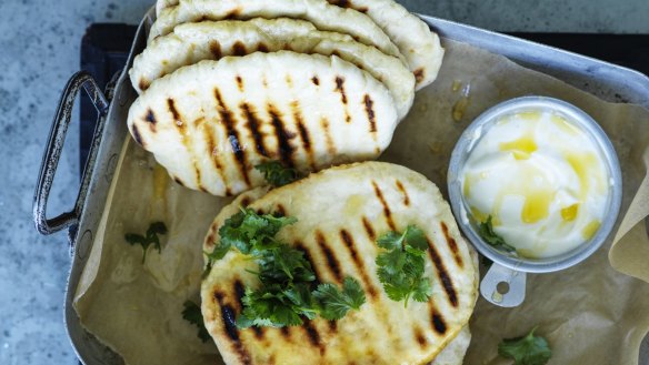 Yoghurt naan.