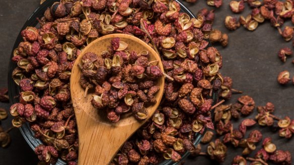 Sichuan peppercorns couple a complex lifted flavour with the ability to numb the mouth.