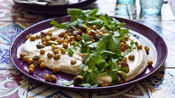 Karen Martini's hummus recipe is packed with nutrients.