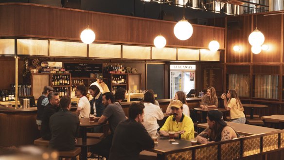 The Bob Hawke Beer & Leisure Centre in Marrickville channels 1980s vibes.