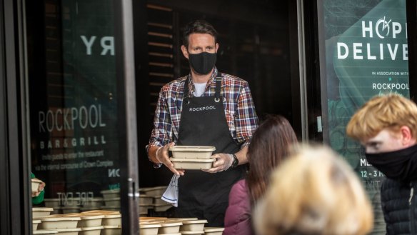 Joshua Hillary, food and beverage director at Rockpool Dining Group in Melbourne.