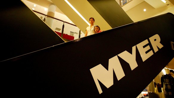 Myer is only 18 months into its revival plan.