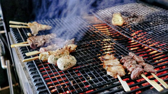 Kura Robata and Sake serves up to 15 different skewers.