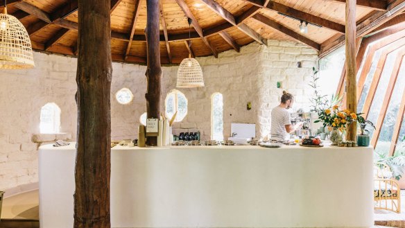 Bar Botanica's home is a charming mud hut.