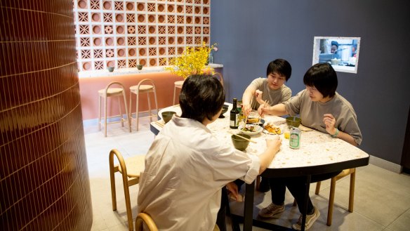 Retro Japanese coffee shops are one of the inspirations for Wan.