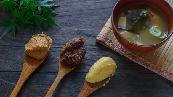 Miso marries soy and grain in a fermented paste that is both delicious and nutritious.