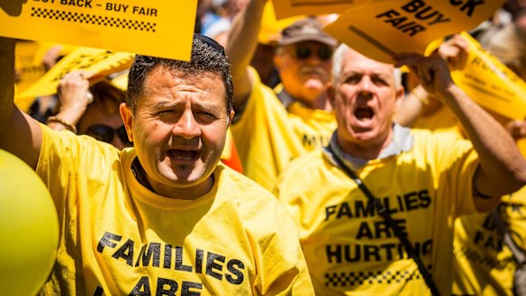 The global taxi industry has been turned on its head.