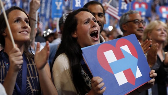 Clinton acknowledged she has work to do beyond her true believers.