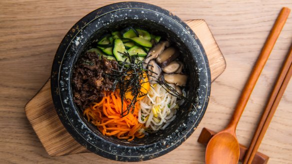 Bibimbap at Sáng by Mabasa.