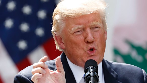 Mr Reinhart drew a direct link between the turmoil in Washington DC and Australia's interest rate settings.