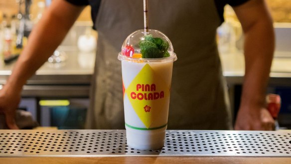 Leonardo's Pizza Palace now offers dial-a-pineapple pina coladas