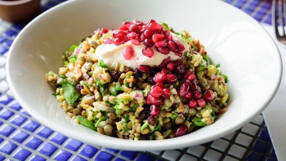 Hellenic Republic's signature Cypriot grain salad.