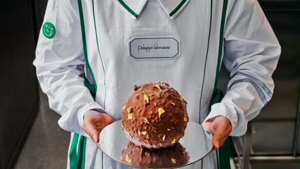 The space allows Pidpaipo to make more products like its own chocolate and new ice-cream cakes, such as the Rocher Cake.