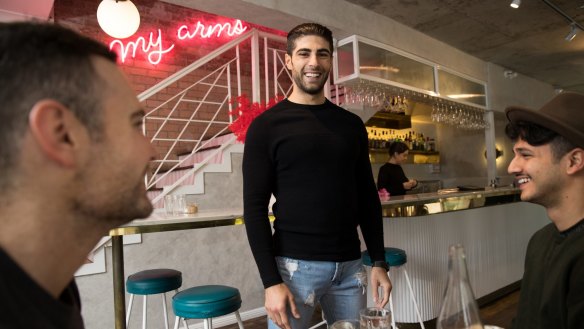 Ibby Moubadder at Cuckoo Callay in Surry Hills.