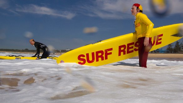 Barry Tilley said surf lifesaving clubs were starved of money: "There's nothing more demeaning than seeing surf club members begging around railway stations."