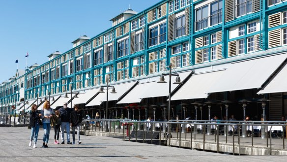 Woolloomooloo Wharf is rapidly becoming a waterside Little Italy.