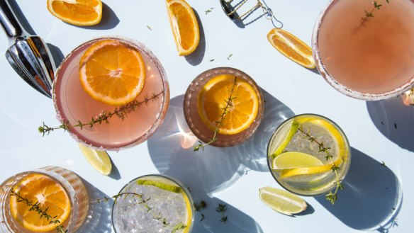 Chill out this summer with some fun and fruity drinks.