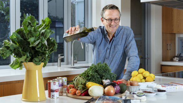 The good oil: Dr Michael Mosley is a big fan of the Mediterranean diet.