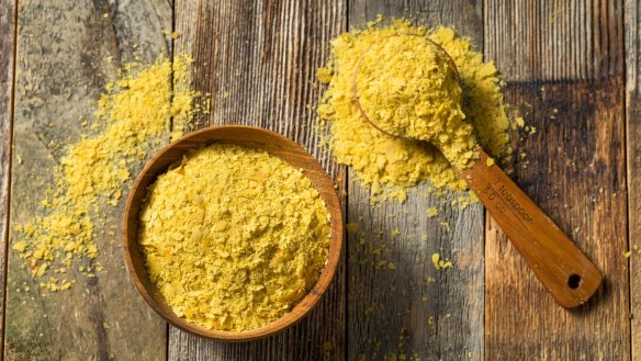 What now? Nutritional yeast has a salty and slightly cheesy taste.