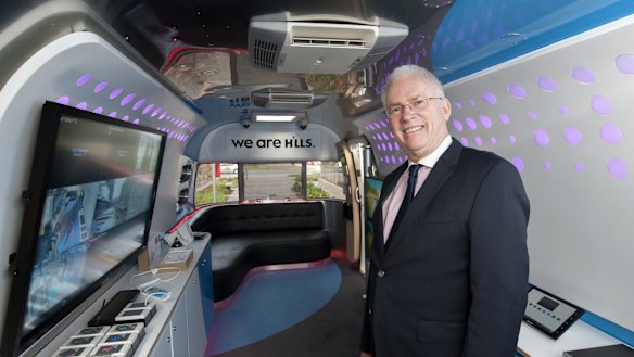 Ted Pretty, when he was CEO of Hills in 2014. He left the company after a debt-fuelled spending spree.