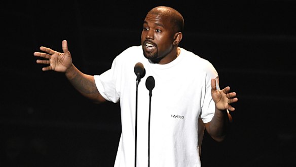 Kanye West's Yeezy fashion line also elevates the white T-shirt into high fashion.