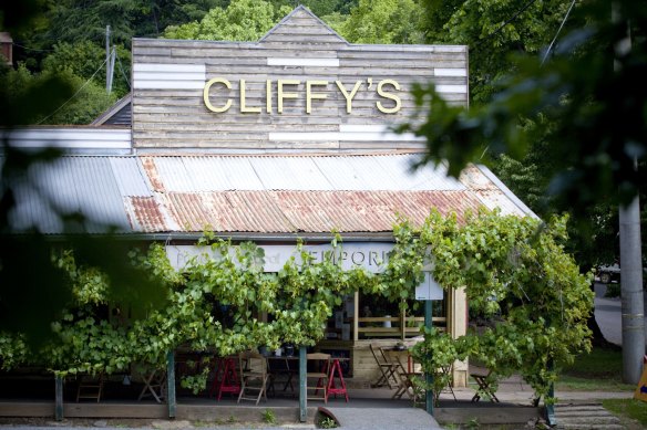 Cosy and charming: Cliffy's Emporium.