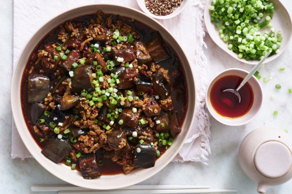 Mapo eggplant.