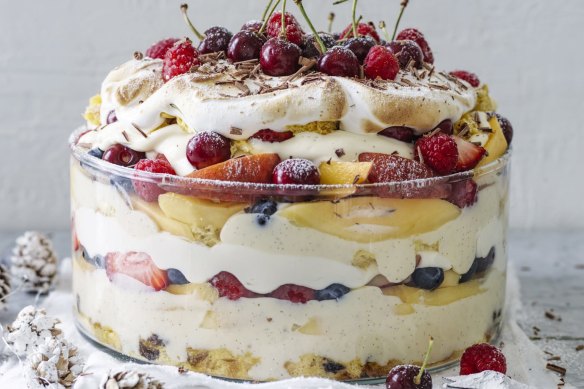 Christmas trifle.