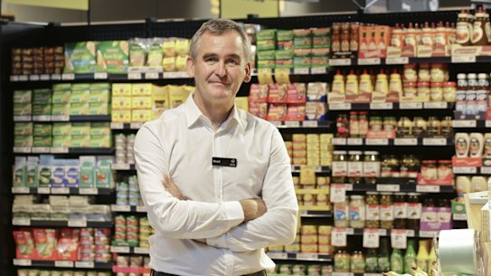 Woolworths CEO Brad Banducci is battling the ACCC.