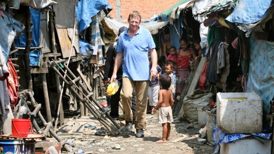 Scott Neeson has never regretted giving up a high-paying job in Los Angeles to help children living in poverty.