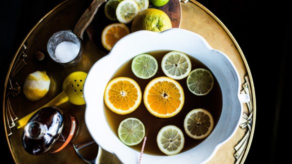 Swap hot tea for this Colonial tea punch cocktail <a href="https://www.goodfood.com.au/good-food/drink/colonial-tea-punch-20151124-46ryu"><b>(Recipe here)</b></a>.