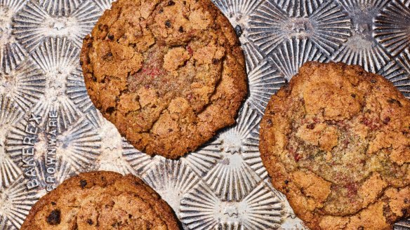 These cookies bake up crisp, golden and vibrating with tart-sweet raspberry intensity. 