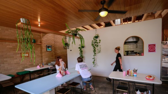 Juanita Peaches' Brunswick warehouse is also home to All Day Donuts.