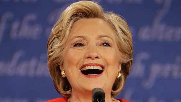 Democratic presidential nominee Hillary Clinton. A Clinton contract on the popular PredictIt betting market gained 6 cents from the previous day's level to 69 cents