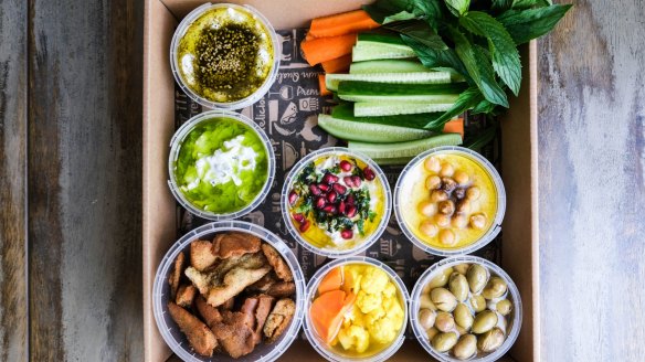 The Kepos Street Kitchen mezze box is available to order online.