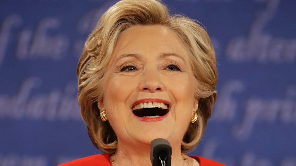 Democratic presidential nominee Hillary Clinton. A Clinton contract on the popular PredictIt betting market gained 6 cents from the previous day's level to 69 cents