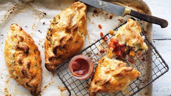 Schoolyard favourite: Adam Liaw's Adelaide pastie.