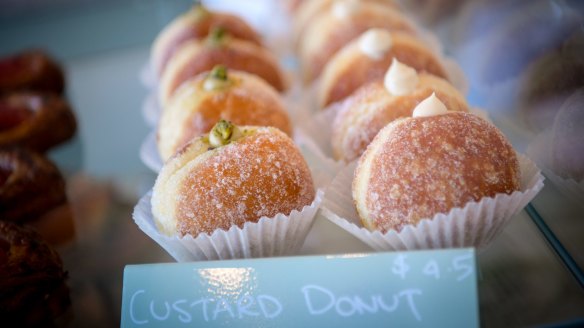 Custard-filled comfort food at Bread Club in Albert Park. 