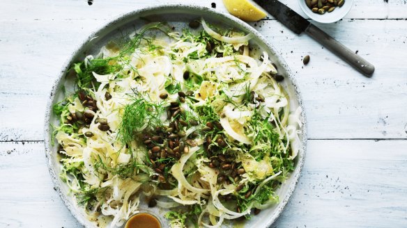 Combined with cabbage or Brussels sprouts, fennel makes a zingy salad.