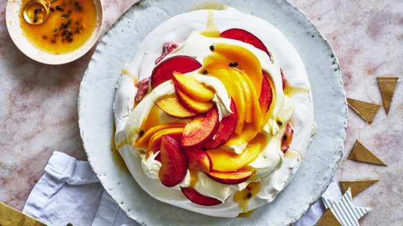 Adam's new go-to pavlova method swaps icing sugar for caster sugar (