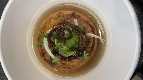 Broomfields pho pie floater was created through natural experimentation.